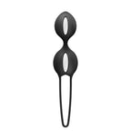 Fun Factory SMARTBALLS DUO Black - Black Weighted Kegel Balls