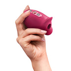 Fun Factory BELLE Raspberry - Raspberry Red USB Rechargeable Air Pulse Stimulator