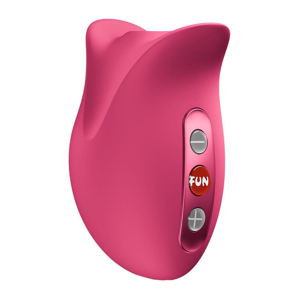 Fun Factory BELLE Raspberry - Raspberry Red USB Rechargeable Air Pulse Stimulator