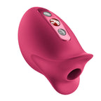 Fun Factory BELLE Raspberry - Raspberry Red USB Rechargeable Air Pulse Stimulator