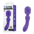 Xciter - Purple - Purple 16.5 cm USB Rechargeable Massage Wand