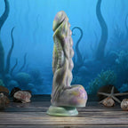 Gender X MONSTER'S BALL - USB Rechargeable Vibrating and Thrusting Fantasy Dildo with Wireless Remote
