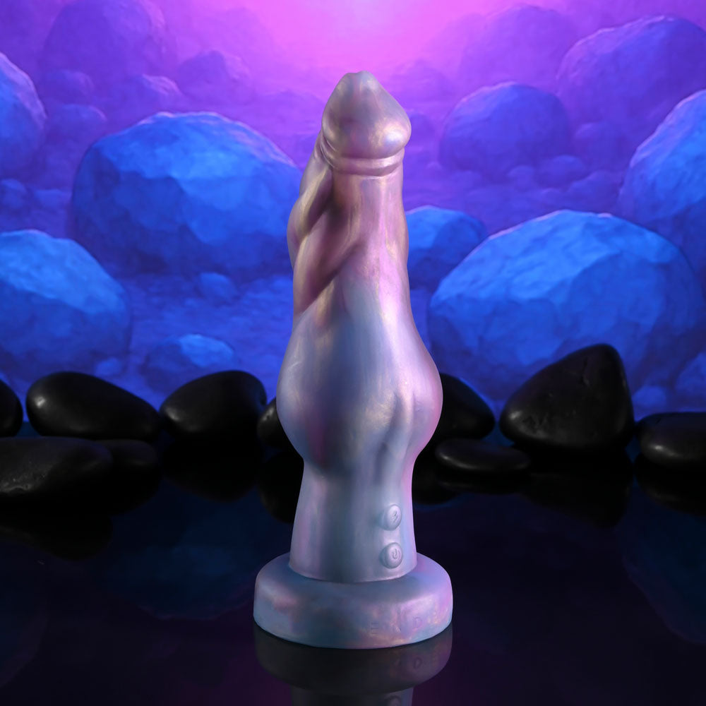Gender X IMAGINARY FRIEND - Purple/Pink USB Rechargeable Vibrating Fantasy Dildo with Wireless Remote