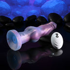 Gender X IMAGINARY FRIEND - Purple/Pink USB Rechargeable Vibrating Fantasy Dildo with Wireless Remote