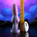 Gender X IMAGINARY FRIEND - Purple/Pink USB Rechargeable Vibrating Fantasy Dildo with Wireless Remote