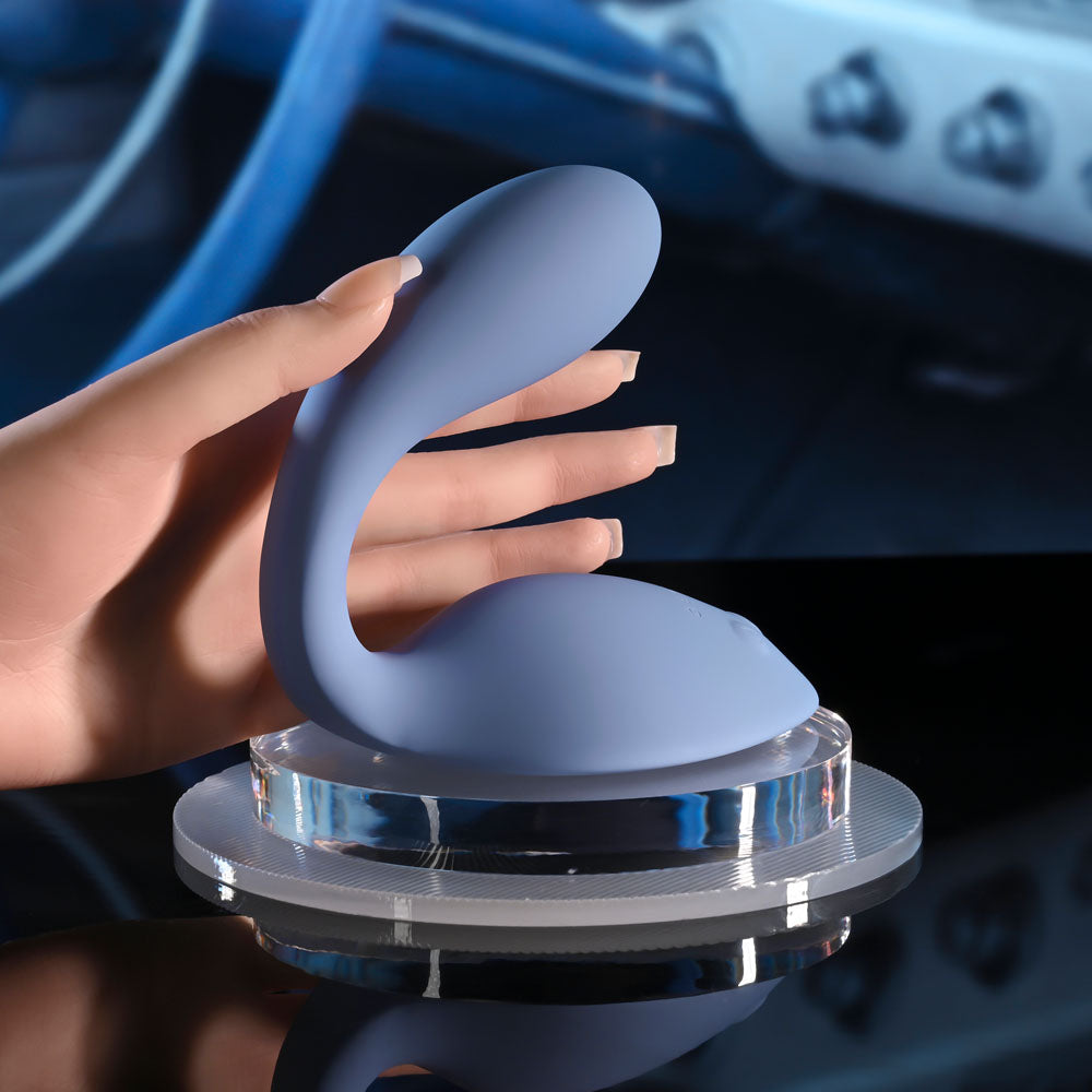 Gender X SHIFTING GEARS - Blue USB Rechargeable Vibrating Grinding Pad
