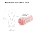 Hismith Vibrating Vagina Stroker Machine Attachment - USB Rechargeable Vibrating Vagina Stroker for Hismith Sex Machines
