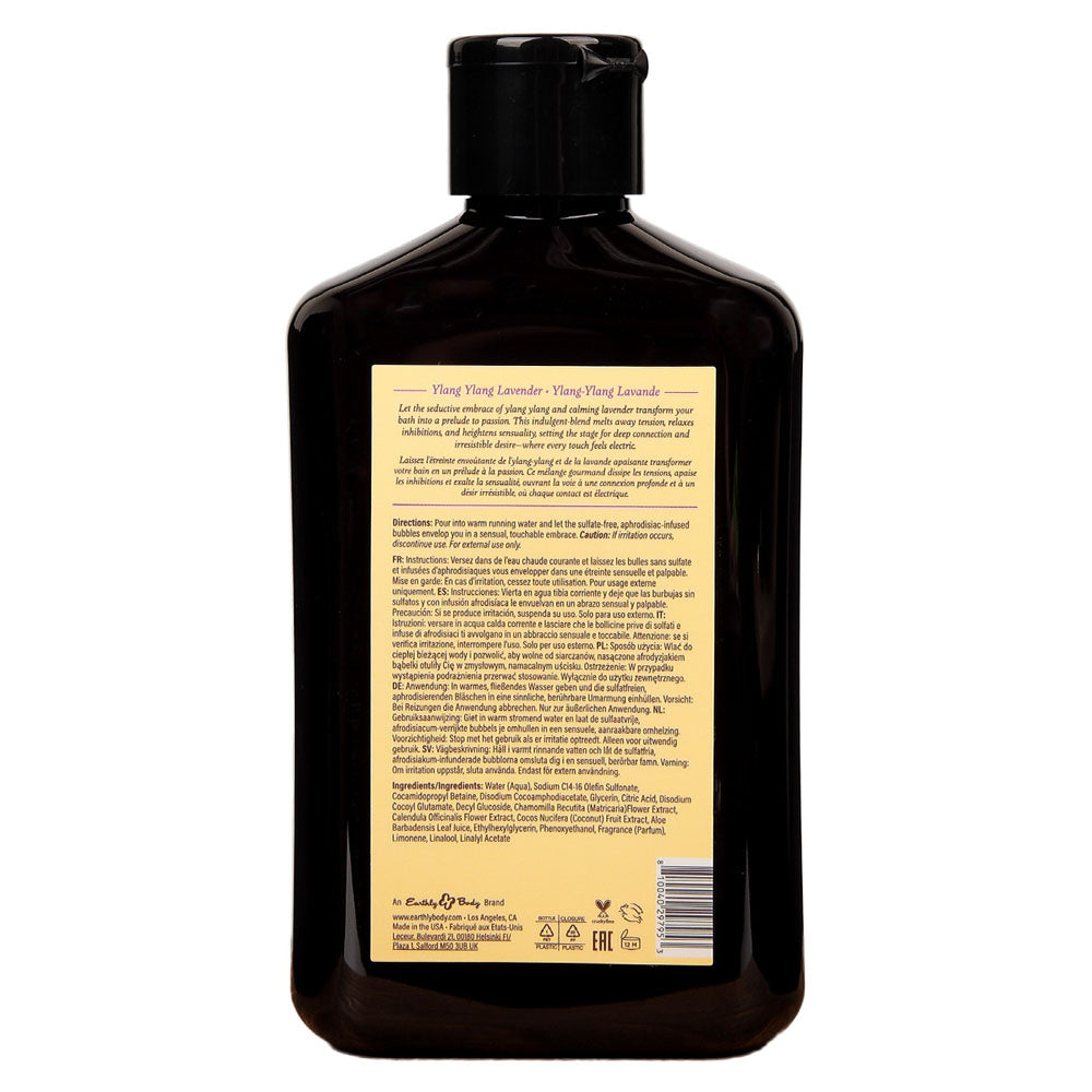 EB Aphrodisiac Bubble Bath YLANG YLANG LAVENDER - 250 ml - Ylang Ylang Lavender Scented Bubble Bath  - 250 ml Bottle