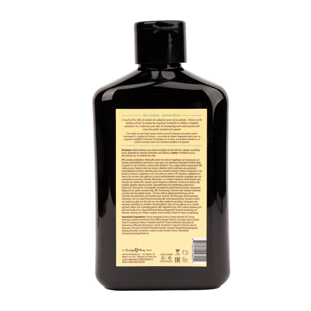 EB Aphrodisiac Massage Oil SEA JASMINE - 250 ml - Sea Jasmine Scented Massage Oil - 250 ml Bottle