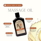 EB Aphrodisiac Massage Oil GRAPEFRUIT SANDALWOOD - 250 ml - Grapefruit Sandalwood Scented Massage Oil - 250 ml Bottle
