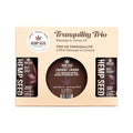 Hemp Seed Tranquility Trio - Lavender - Lavender Scented Massage & Caress Kit - 3 Piece Kit