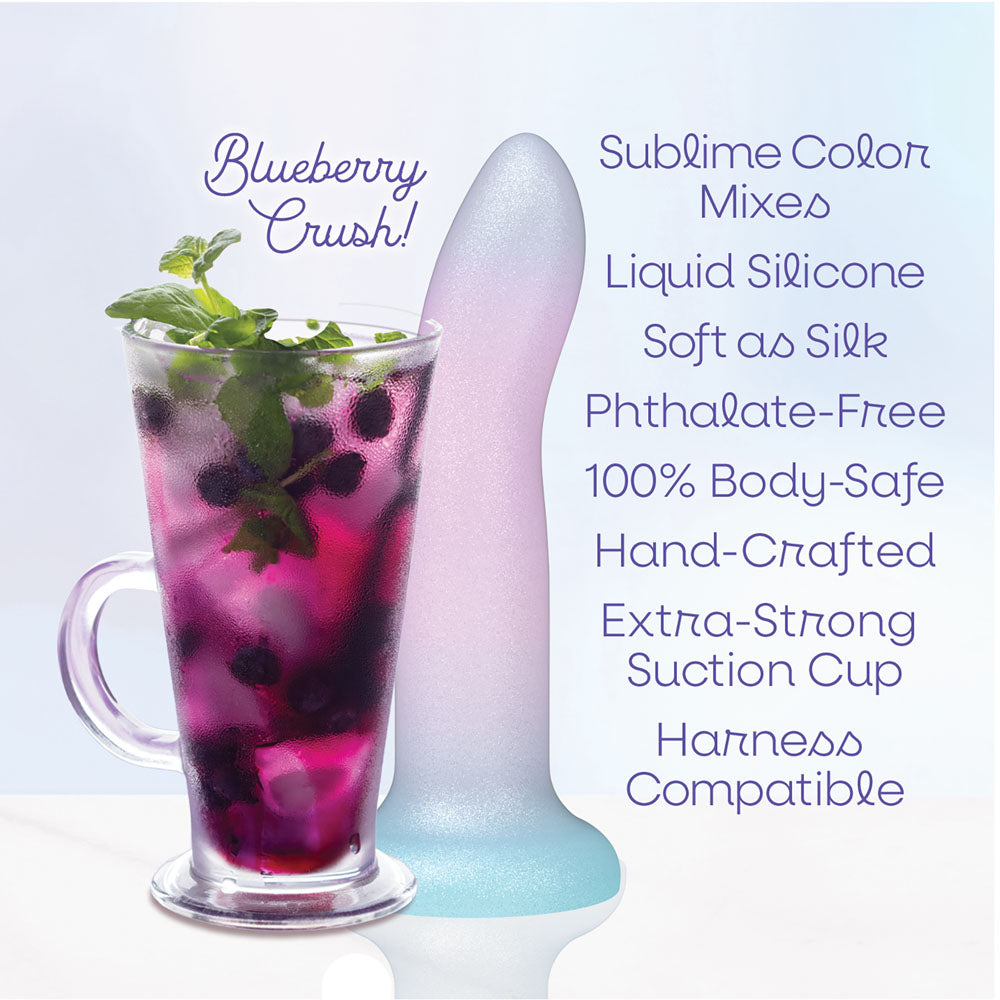 Mixers Blueberry Crush - Blue/Pink 20.3 cm Dildo