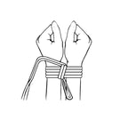 Adam & Eve BONDAGE ROPE - 3 metre (10 feet) - Black Bondage Rope - 3 metre Length