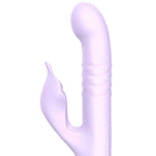 Adam & Eve EVES THROBBER - Lilac 25.4 cm USB Rechargeable Pulsating Rabbit Vibrator
