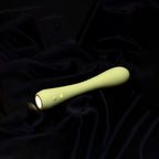 Adam & Eve GROOVY GLOW-UPS Bendie - Yellow 18.4 cm USB Rechargeable G-Spot Vibrator