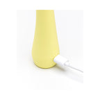 Adam & Eve GROOVY GLOW-UPS Bendie - Yellow 18.4 cm USB Rechargeable G-Spot Vibrator