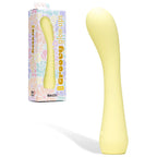 Adam & Eve GROOVY GLOW-UPS Bendie - Yellow 18.4 cm USB Rechargeable G-Spot Vibrator