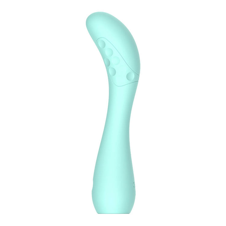 Adam & Eve GROOVY GLOW-UPS Flexie - Blue 19 cm USB Rechargeable G-Spot Vibrator
