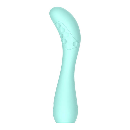 Adam & Eve GROOVY GLOW-UPS Flexie - Blue 19 cm USB Rechargeable G-Spot Vibrator