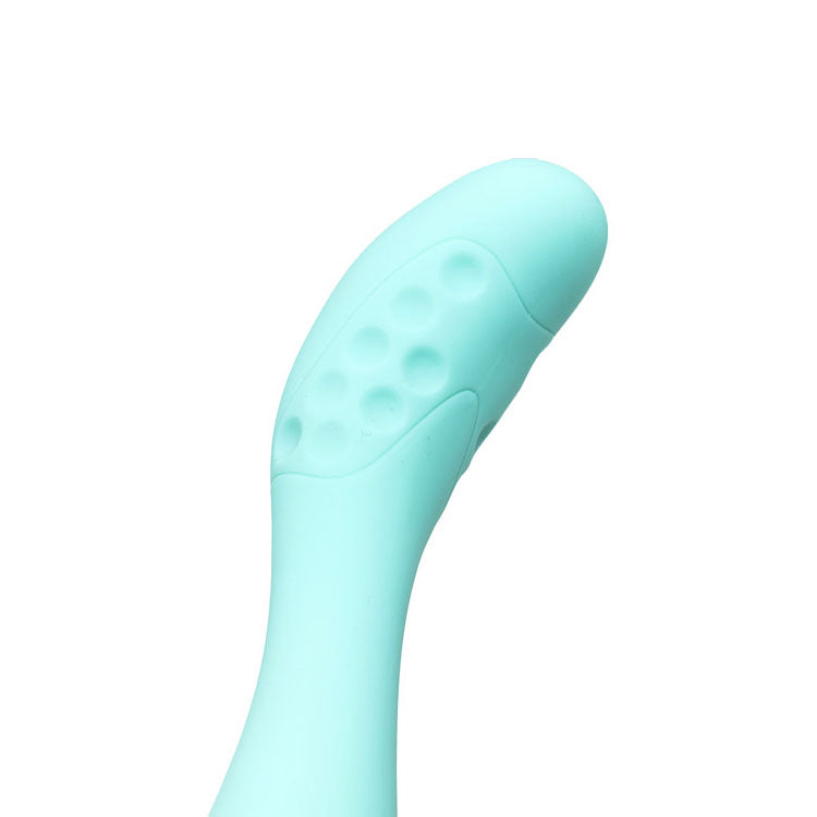 Adam & Eve GROOVY GLOW-UPS Flexie - Blue 19 cm USB Rechargeable G-Spot Vibrator