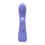 Adam & Eve GROOVY GLOW-UPS Wavie - Purple 16.5 cm USB Rechargeable Rabbit Vibrator