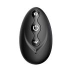 Adam & Eve THE GREAT EXPANDER - Black 14 cm USB Rechargeable Thrusting & Expanding Prostate Massager with Wireless Remote