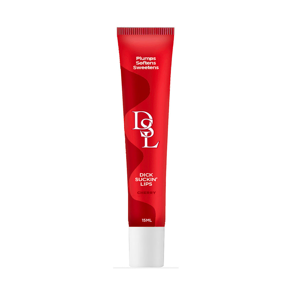 DSL Dick Sucking Lips - Cherry - Cherry Flavoured Lip Plumper - 15 ml Tube