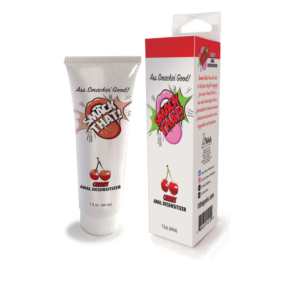 Smack That! Anal Desensitiser - Cherry - Cherry Flavoured Anal Desensitiser - 44 ml Tube