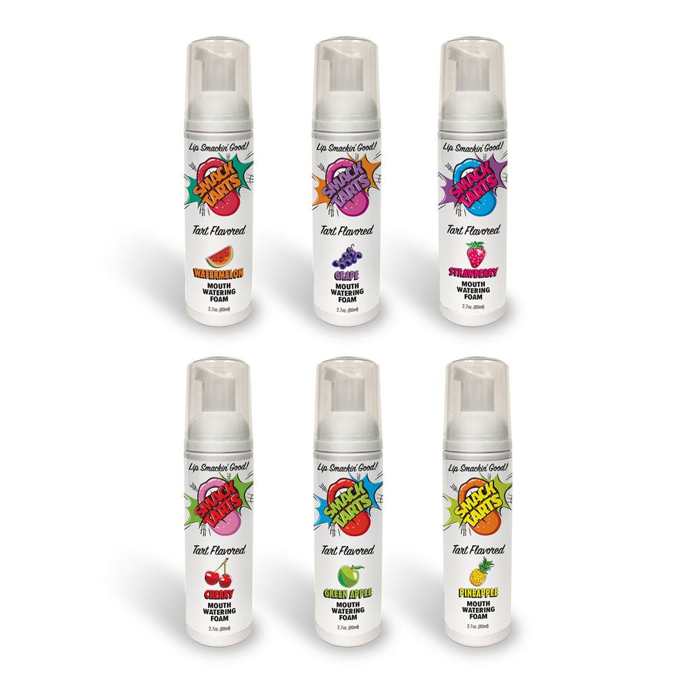 Smack Tarts Mouthwatering Foam - Cherry - Sour Cherry Flavoured - 80 ml Bottle
