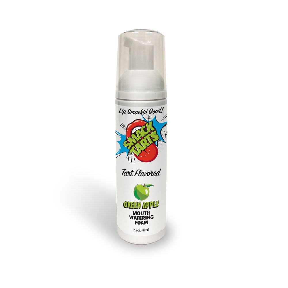Smack Tarts Mouthwatering Foam - Green Apple - Sour Green Apple Flavoured - 80 ml Bottle