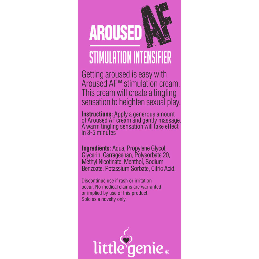 Aroused AF - Couples Stimulation Cream - 44 ml (1.5oz) Tube