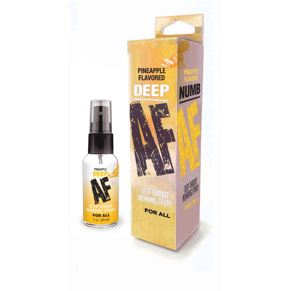 Deep AF - Pineapple - Pineapple Flavoured Deep Throat Spray - 29 ml