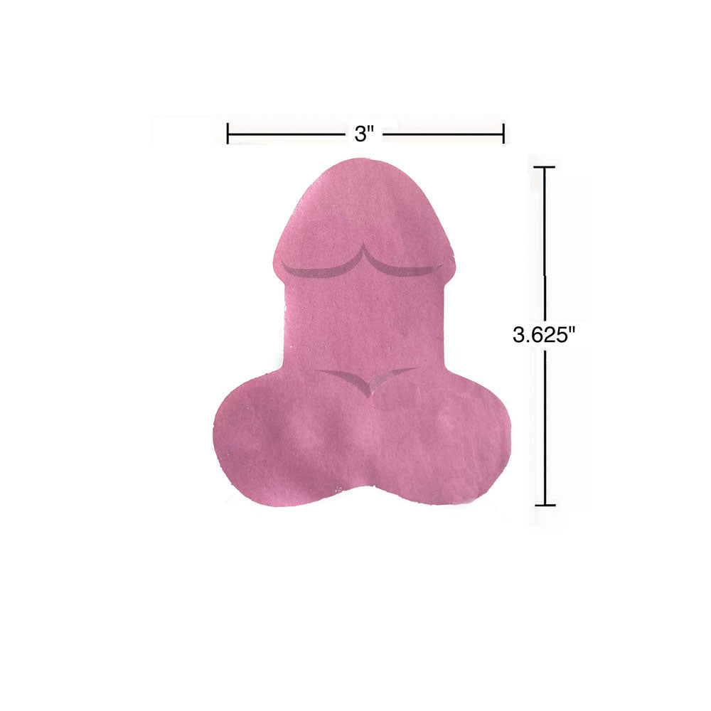 Super Fun Penis Sticky Notes - Multi Coloured Novelty Sticky Notes - 100 Pack