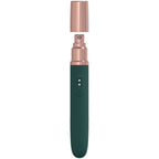 LOVELINE The Traveler - Green - Green 17.6 cm USB Rechargeable Vibrator with Lube Applicator