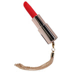 LOVELINE Diamond - Red - Red 8.3 cm USB Rechargeable Lipstick Vibrator