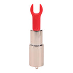 LOVELINE Diamond - Red - Red 8.3 cm USB Rechargeable Lipstick Vibrator