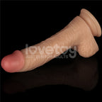 8.5 Inch Power Basics - Flesh 21.6 cm USB Rechargeable Vibrating Dong