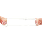 Power Plus Triple Beaded Ring Set - Clear Cock Rings - Set of 3