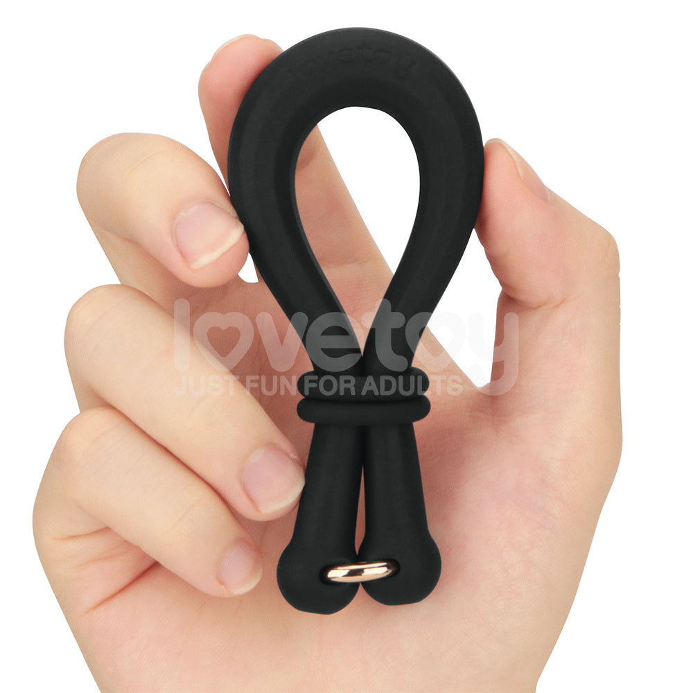 Pinnacle Pro Anyfit Plus Stretcher - Black Adjustable Cock Ring