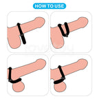 Pinnacle Pro Anyfit Plus Stretcher - Black Adjustable Cock Ring