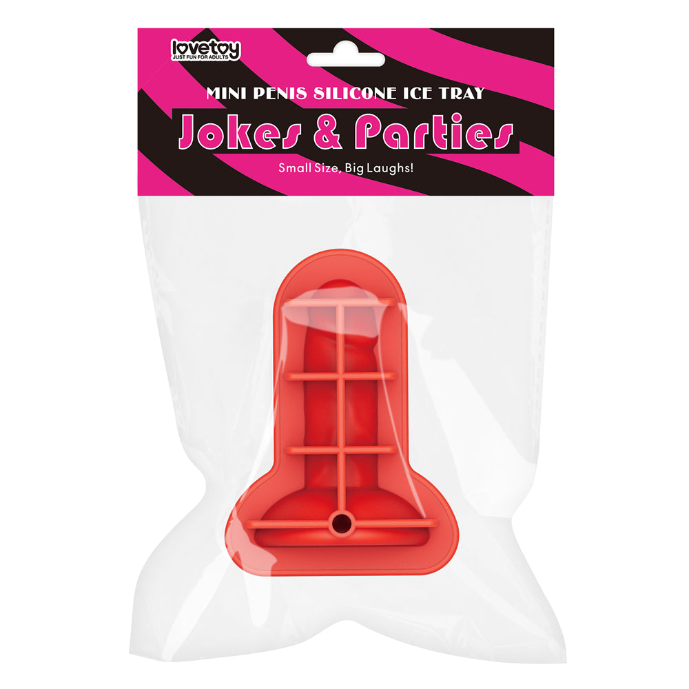 Jokes & Parties Mini Penis Silicone Ice Tray - Novelty Ice Tray