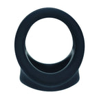 LEVELZ Silicone Cock & Ball Harness - Black - Black Cock & Ball Ring