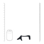 LEVELZ Tri O Silicone Shaft Cock & Ball Ring - Black Cock & Balls Ring