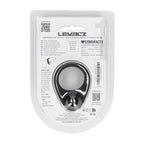 LEVELZ Single Weighted Ball Cock Ring - Black - Black Weighted Cock Ring