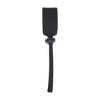 LEVELZ Wide Adjustable Silicone Lasso Cock Ring - Black Adjustable Cock Ring