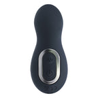 LEVELZ Vibrating & Thrusting Silicone Prostate Massager - Black 14.7 cm USB Rechargeable Thrusting Prostate Massager