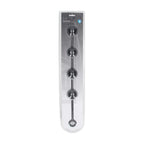 LEVELZ Round Anal Balls - XL - 50mm - Black 46.5 cm XL Anal Beads