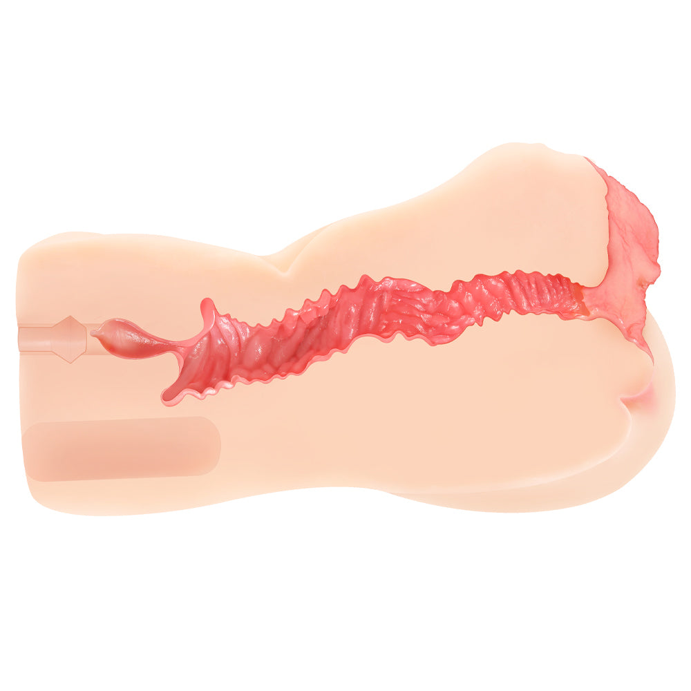 Kokos Vanilla Onahole 004 - Flesh Dual Layer Vagina Stroker