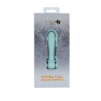 Maia SYMBA - Teal - Teal 10.8 cm USB Rechargeable Powerful Bullet
