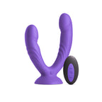 INYA Duet - Purple - Purple USB Rechargeable Vibrating Double Dildo with Wireless Remote